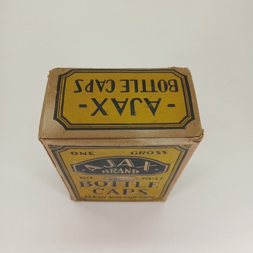 Vintage Ajax Brand Bottle Caps Unopened - Picture 5 of 6