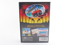 Sega Genesis Mega Drive MD Console HAA-2510 Black w/Out Run Set Tested Japan JP