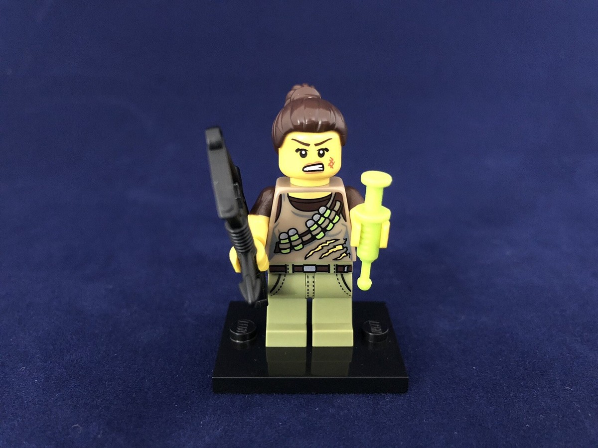 LEGO Minifigure Dino Warrior Girl With Bow And Arrow, New