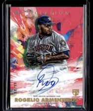2020 Topps Inception #RESA-RA Rogelio Armenteros RC Autographs Magenta AU,SN