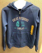 Cabela's Youth Zipper Hoodie Fleece Jacket, Youth Medium