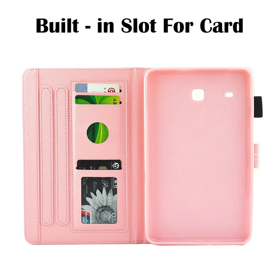 Единорог стойка карты Folio чехол Samsung Galaxy планшетов Fr T280/T377/T380/T560 - Изображение 2 из 4