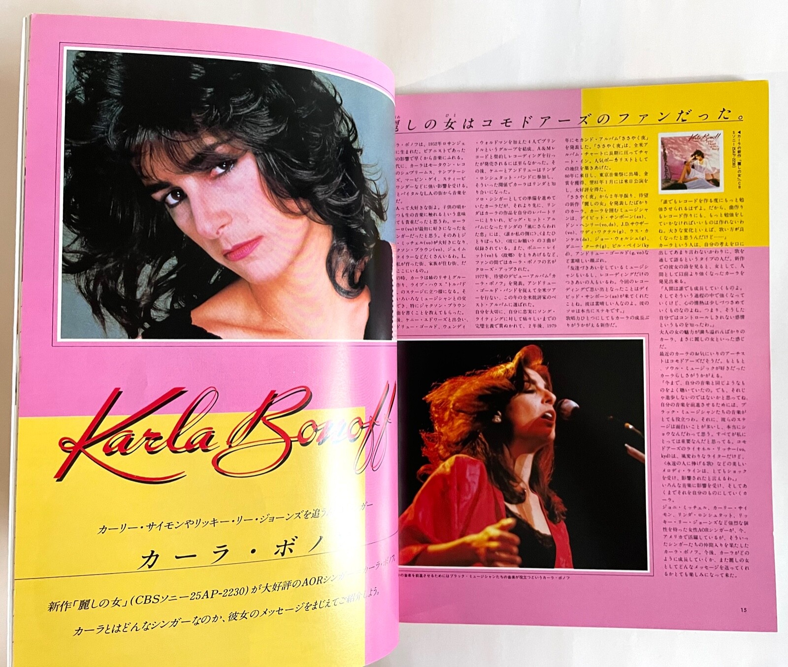 Steve Gadd Adlib Japan Magazine Jul 19 Karla Bonoff Ew F Leon Ware S G B01 Ebay