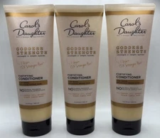 3PK Carols Daughter Goddess Strength Fortifying Conditioner ~ 11 FL OZ EA ~ NEW
