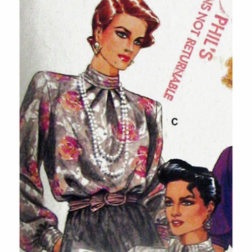 Vogue 9415 Size 10 Misses' Pullover Blouse, 3 Versions Sewing Pattern, Cut - Picture 3 of 5
