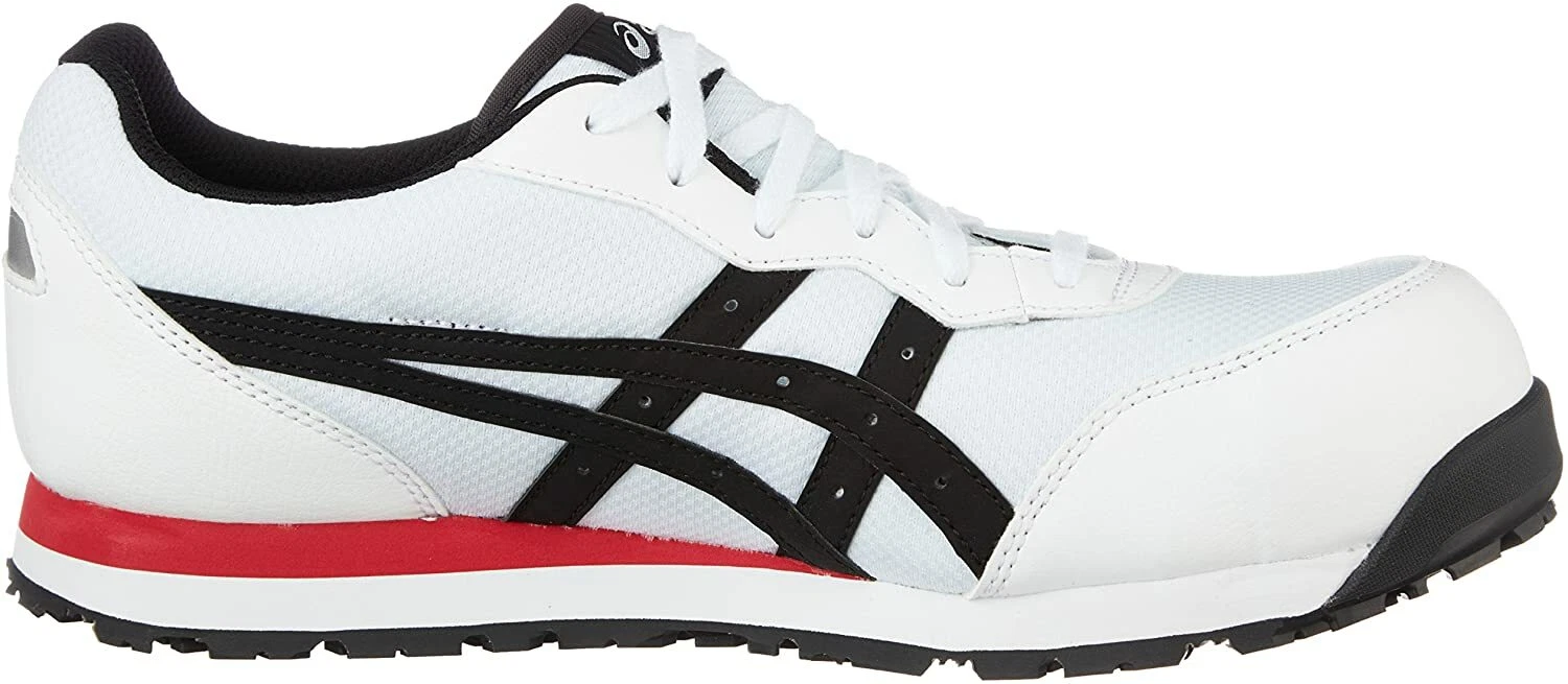 Scarpe antinfortunistiche da lavoro ASICS WIN JOB CP201 LARGHE bianche FCP201 US8 (26 cm) nuove