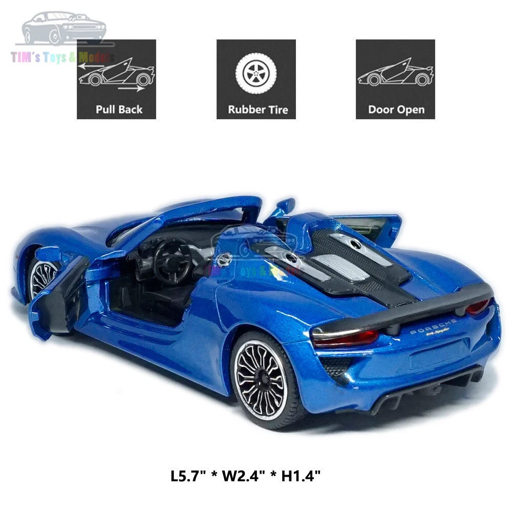 Porsche 918 hotsell spyder toy car