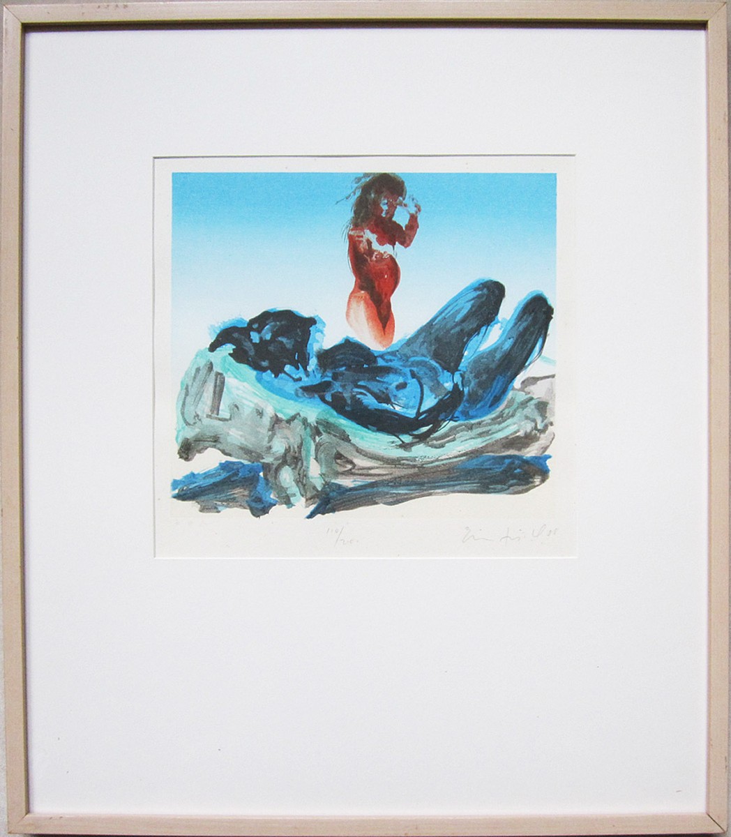ERIC FISCHL Signed 1988 Original Color Woodcut | eBay