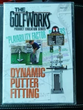 The Golfworks Dynamic Putter Fitting DVD New Sealed PGA LPGA