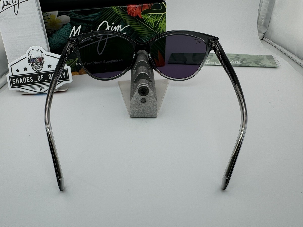 Maui Jim  Olu Olu Mj 537-11A Grey Fade Frame/ Maui Green Polarized Lenses MAUI JIM OLU OLU MJ 537-11A GREY FADE W/ MAUI GREEN  main image 2