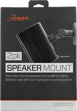 Rocketfish RF-HSWM2B Tilting Wall Mounts for Small Speakers 2 Pieces
