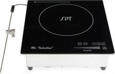 Powerful 1620W Commercial Induction Cooktop with Precision Temperature Probe
