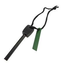 Outdoor Survival Magnesium Flint Stone Fire Starter Emergency Lighter Green