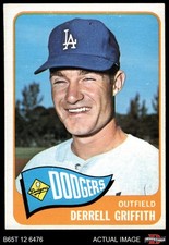 1965 Topps #112 Derrell Griffith Dodgers 5 - EX