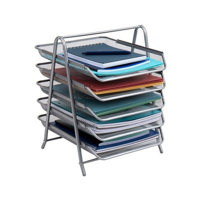 Mind Reader 5-Tier Paper Tray, Desktop Organizer, File Storage, Office