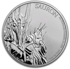 2023 Niue 1 oz Silver $2 Lord of the Rings Sauron in Capsule