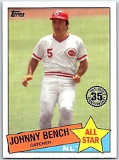 2020 TOPPS 1985 35TH ANNIVERSARY ALL-STARS #85AS-9 JOHNNY BENCH CINCINNATI REDS
