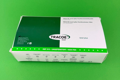TRACEO twist plus Tracheostomiekanüle Gr 9 ungenfenstert non fenestrated