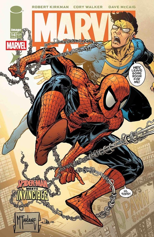 MARVEL TEAM UP #14 Facsimile MCFARLANE VARIANT SPIDER-MAN INVINCIBLE 2026 NM