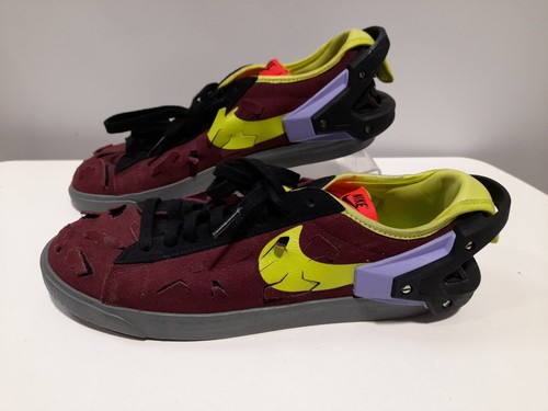 Nike Men's Night Maroon Size 8.5 Acronym Blazer Low Sneakers
