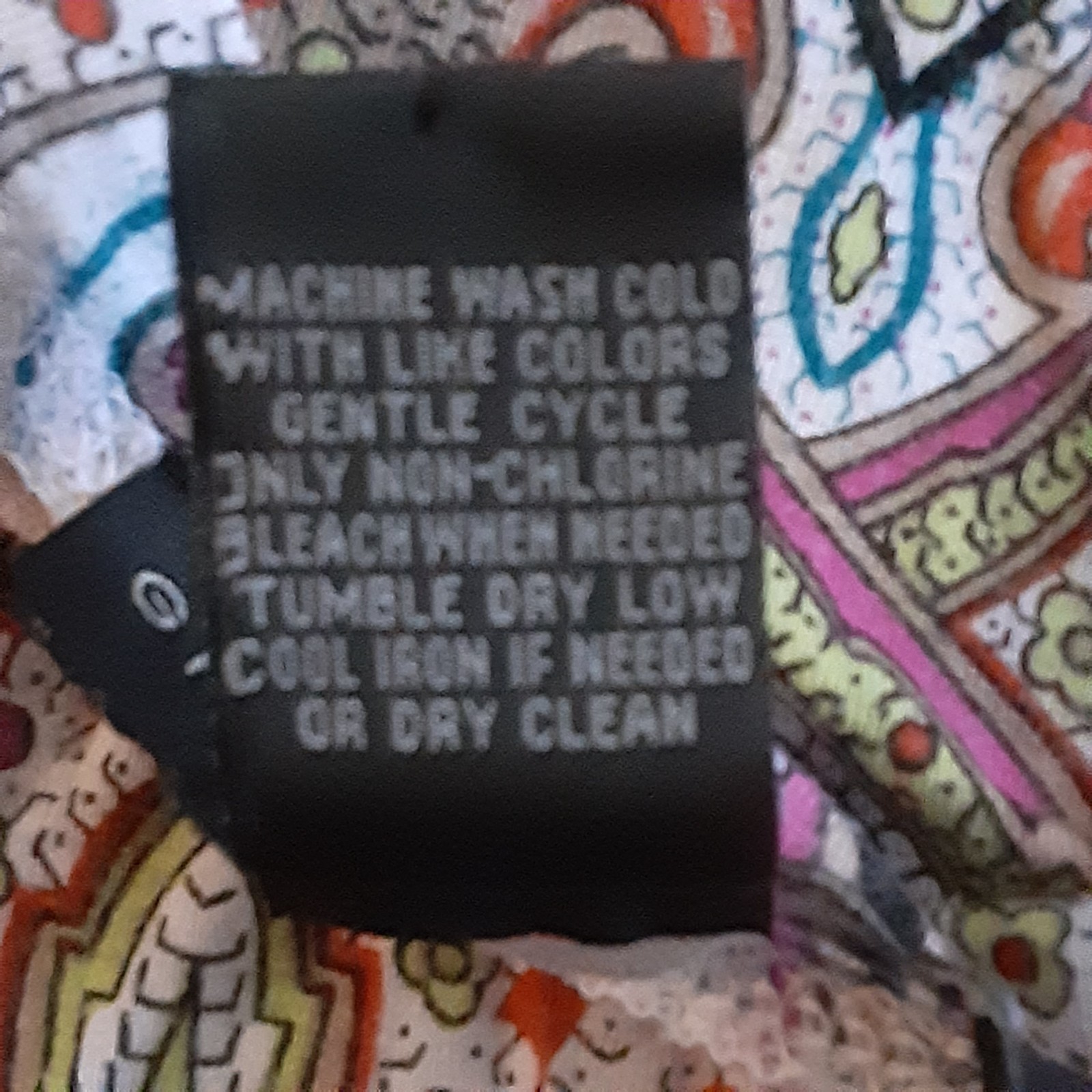 Grace Elements Blouse L Pullover Asymmetrical Hem… - image 4