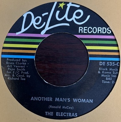 ELECTRAS - Another man's woman / Nothing in the world - DE-LITE - Northern Soul