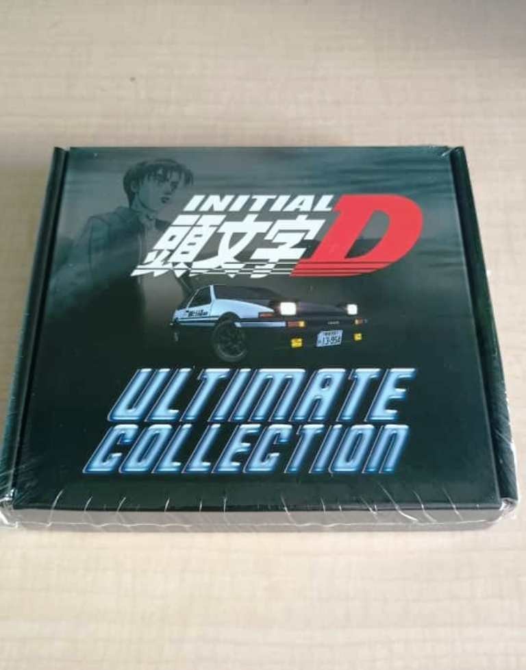 Initial D Stage 1-5 + Final Battle Extra Stage + 3 Movies Anime DVD Free Ship