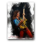 Eddie Van Halen #12 Art Card Limited 19/50 Edward Vela Signed (Celebrities Men)