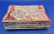 Vintage 1990-1993 Coats Clark Red Heart Crochet Booklets Lot of 30