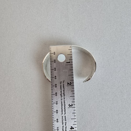 Montana Silversmiths Leathercut Tri-Colored Floral Cuff Bracelet Western Coastal - Picture 8 of 9