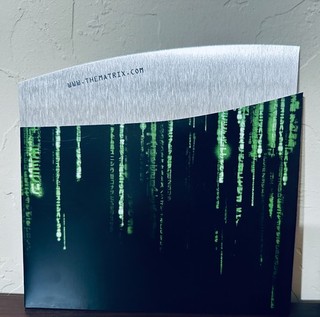 THE MATRIX REVOLUTIONS 2003 ORIGINAL METAL INVITATION to Hollywood Premiere NM!!