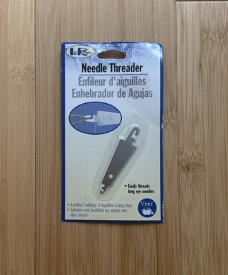 NEW Dritz NT1 LoRan Needle Threader Single Pack For Long Eye Needles Vintage