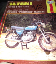 SUZUKI GT185K / GT125-L  MANUAL 1973-76