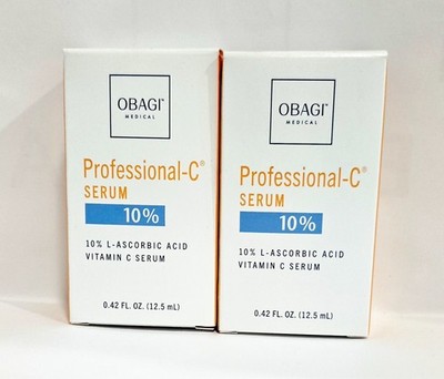 Obagi Professional C-10% 12.5 ml - LOT OF 2 (25 ml) BRAND NEW 
