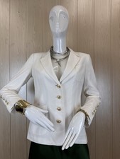 Carolina Herrera Women’s White Blazer Size 6