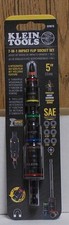 Klein Tools 32907G 7-In-1 Impact Flip Socket Set