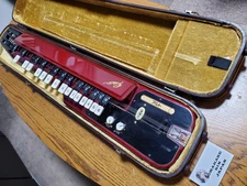 Suzuki Electric Taishogoto RAN Alto Japanese Peacock Harp with Case Strap Key