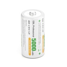 EBL Professional C Cell Rechargeable Batteries NIMH 500Omah
