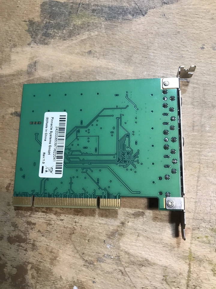 Tarjeta de captura de video Pinnacle Systems V1.0A PCI Bendino - Immagine 2 di 3