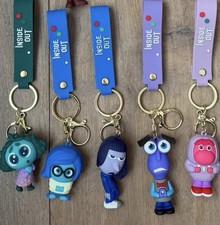 Disney Inside Out 2 Characters 3D Keychain Set of 5