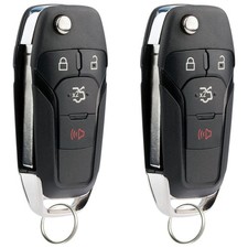 2X USARemote Flip Key for 2013 2014 2015 2016 Ford Fusion Keyless Entry Remote F