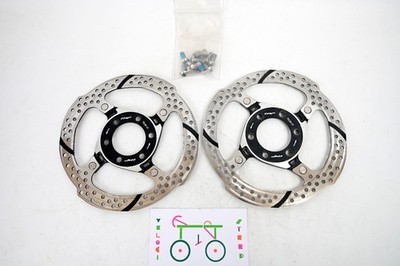 *Pair* TRP TRP-33, Road Gravel Bike 140mmDisc Brake Rotor Heat Dispersion 6-Bolt