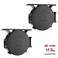 RV Super Tube Replacement Hatch Door  Bracket 6  x 6  x 2   Durable Plastic