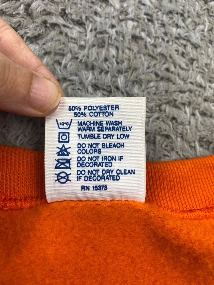 Sudadera De Colección Halloween Adulto 2XL Polar Espeluznante 1996 Cuello Redondo Hecha en EE. UU. Años 90 Foto 4 de 4