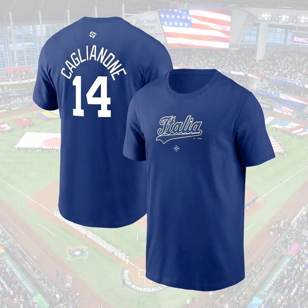 Italy Baseball Team 2026 Classic Name & Number All Players Gift For Fan