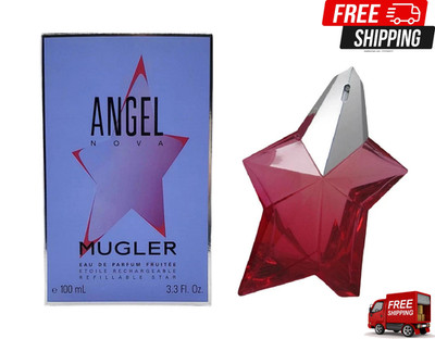 Mugler Angel Nova EDP 100ml 3.3oz Women Fruity Floral Perfume Spray New
