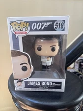 Funko Pop! Movies James Bond from Goldfinger in White Tux #518 Vinyl Figure