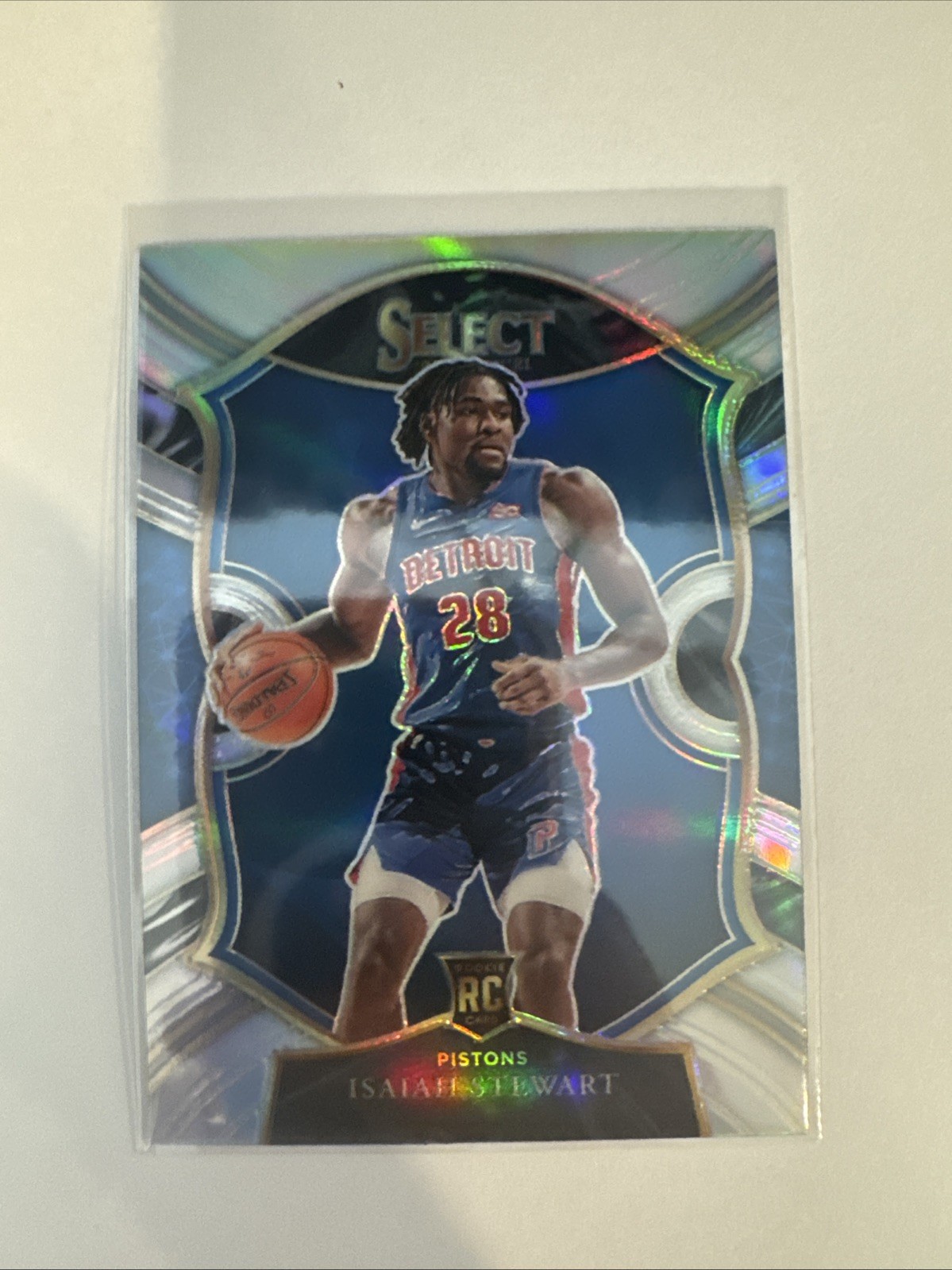 2020-21 Panini Select - Concourse Isaiah Stewart #76 Silver Prizm (RC)