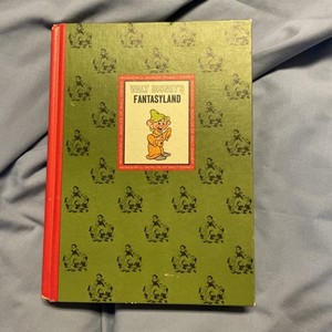 Vintage The Wonderful World of Walt Disney Fantasyland Hardback Book, 1965