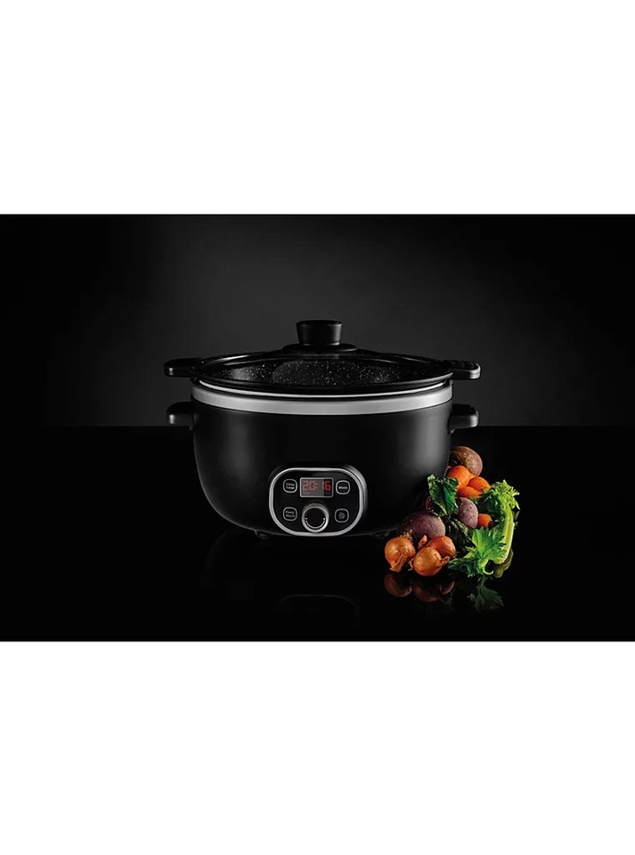 George Home digital slow cooker 6 litre 3 power settings New | eBay UK
